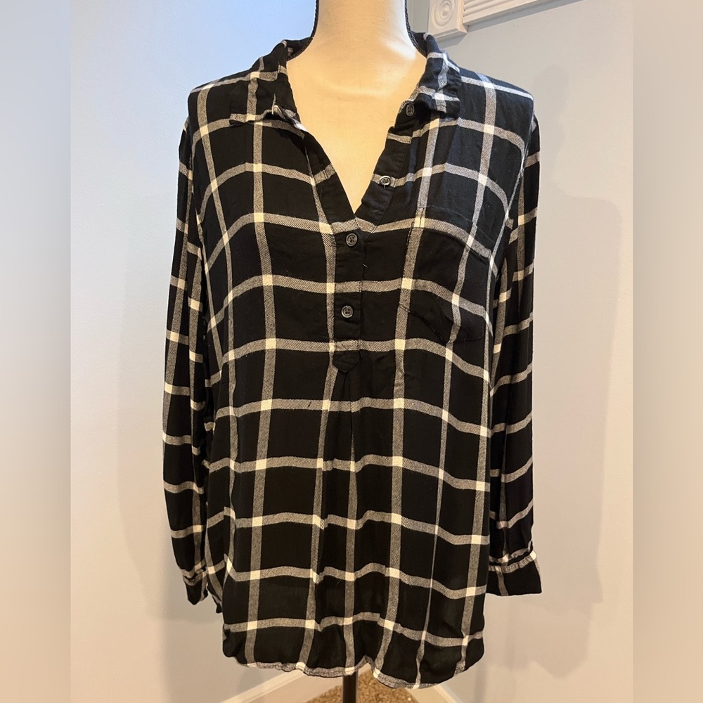 Maternity Flannel Shirt